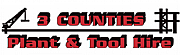 3 Counties Plant & Tool Hire logo