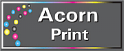 Acorn Print logo