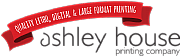 Ashley House Printing logo
