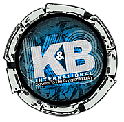 K & B International logo