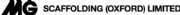 MG Scaffolding (Oxford) Ltd logo