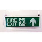 Glass and Acrylic Fire Signs image