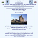 Screen shot of the The Caernarfon Harbour Trust website.