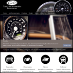 Screen shot of the Caerbont Automotive Instruments Ltd website.