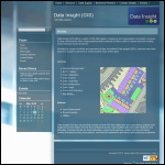 Screen shot of the Data Insight Ltd website.