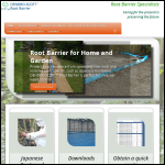 Screen shot of the Peter Scott Tree Care website.