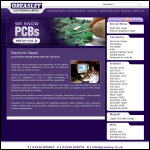 Screen shot of the Greasley Electronics Ltd website.