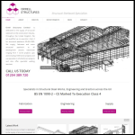 Screen shot of the Orrell Structures website.