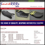 Screen shot of the SmartRRRs Designs website.
