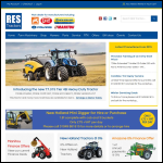 Screen shot of the Res Tractors Ltd website.