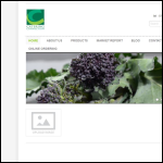 Screen shot of the Catering Connection Ltd website.