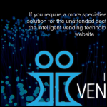 Screen shot of the Intelligent Vending Ltd website.