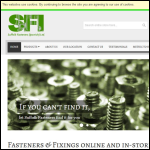 Screen shot of the Suffolk Fasteners (Ipswich) Ltd website.