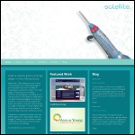 Screen shot of the Satellite Design Ltd website.