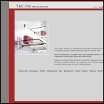 Screen shot of the Latera Shelving Solutions website.