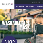Screen shot of the Tibard Ltd website.
