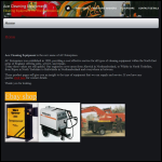 Screen shot of the ACE Cleaning Equipment website.