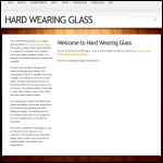 Screen shot of the HW Glass Ltd website.
