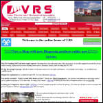 Screen shot of the VRS Auto, Electric & Mechanical Specialists website.