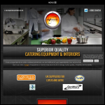 Screen shot of the A1 Qtos Catering Equipment website.