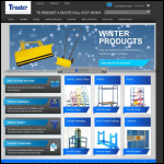 Screen shot of the Trader Catalogue website.