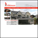 Screen shot of the CD Wilkinson Plans website.