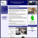 Screen shot of the Health & Safety Services UK Ltd website.