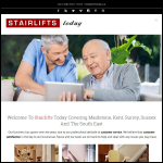 Screen shot of the Stairlifts Today website.