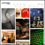 Screen shot of the Syntec Projects Ltd website.