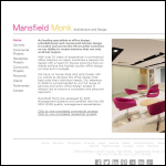 Screen shot of the Mansfield Monk website.