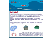 Screen shot of the Aquakote Systems Ltd website.