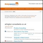 Screen shot of the Arlington Consultants Group Ltd website.