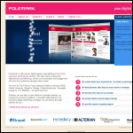 Screen shot of the Polemark Ltd website.
