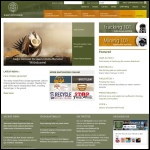 Screen shot of the Earthworks website.
