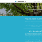 Screen shot of the Hansaworld Uk Ltd website.