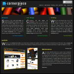 Screen shot of the CornerPiece Ltd website.