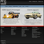 Screen shot of the ADR Engineering website.