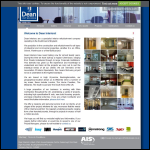 Screen shot of the Dean Interiors Ltd website.