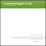 Screen shot of the Computer Hypermarket Ltd website.