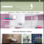 Screen shot of the Leafcutter Design Ltd website.