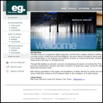 Screen shot of the The Ellis Group - Safety Flooring & Property Maintenance website.