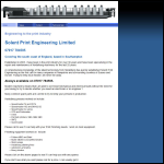 Screen shot of the Solent Print Engineering Ltd website.