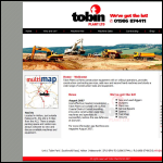 Screen shot of the Tobin Plant website.