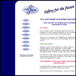 Screen shot of the Saffire (UK) Safety website.