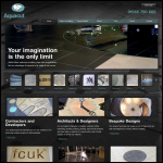 Screen shot of the Aquacut Ltd website.