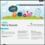Screen shot of the Doctor Net Ltd website.