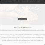 Screen shot of the Reed & Rackstraw website.
