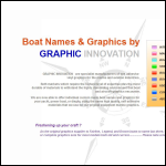 Screen shot of the Boat Names Ltd website.