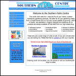 Screen shot of the Southern Hydro Centre website.