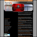 Screen shot of the Home Iq website.